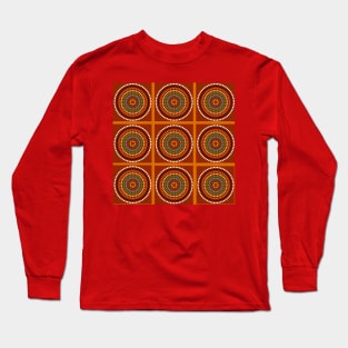 Awesome Aboriginal Dot Art Long Sleeve T-Shirt